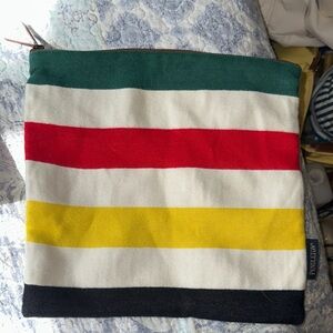 Pendleton Hudson Bay Multicolor Striped Zippered & Lined Pouch